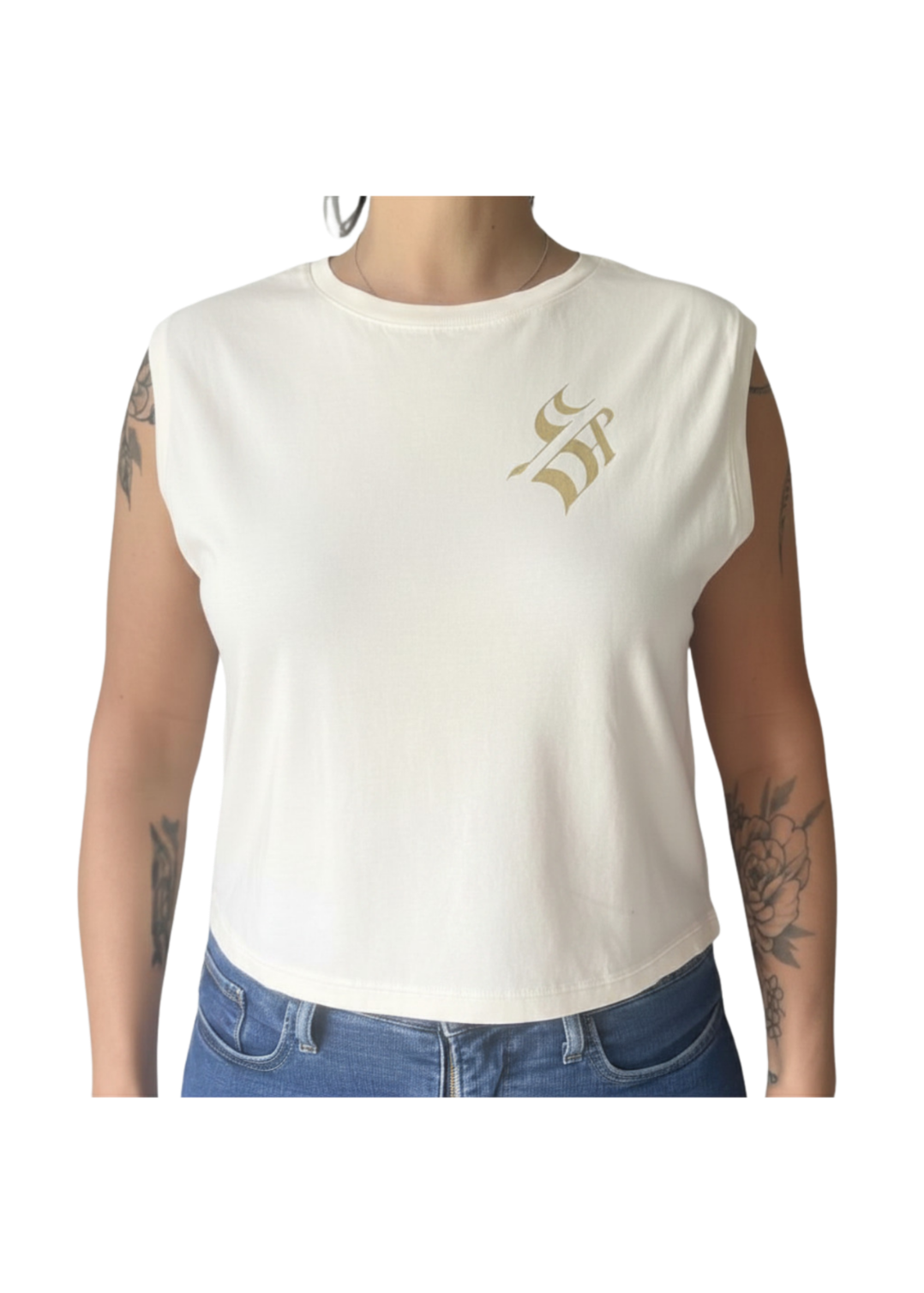 Core - Women's Sleeveless Crop T-shirt