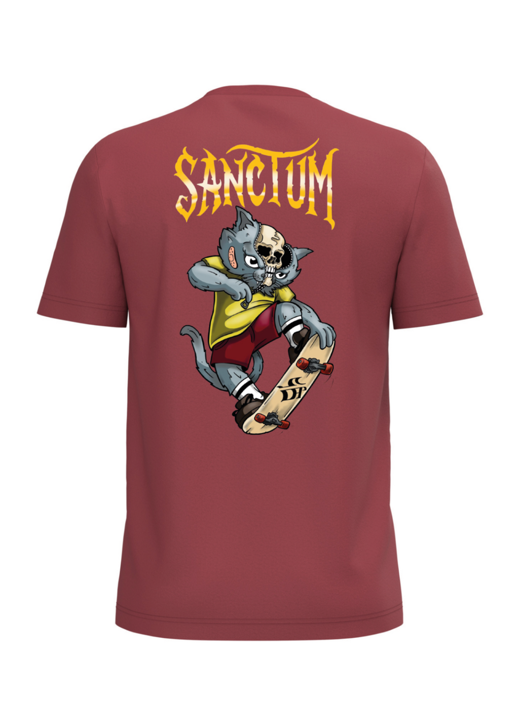SKATE CAT - T-shirt homme · Big Cyrus × SANCTUM