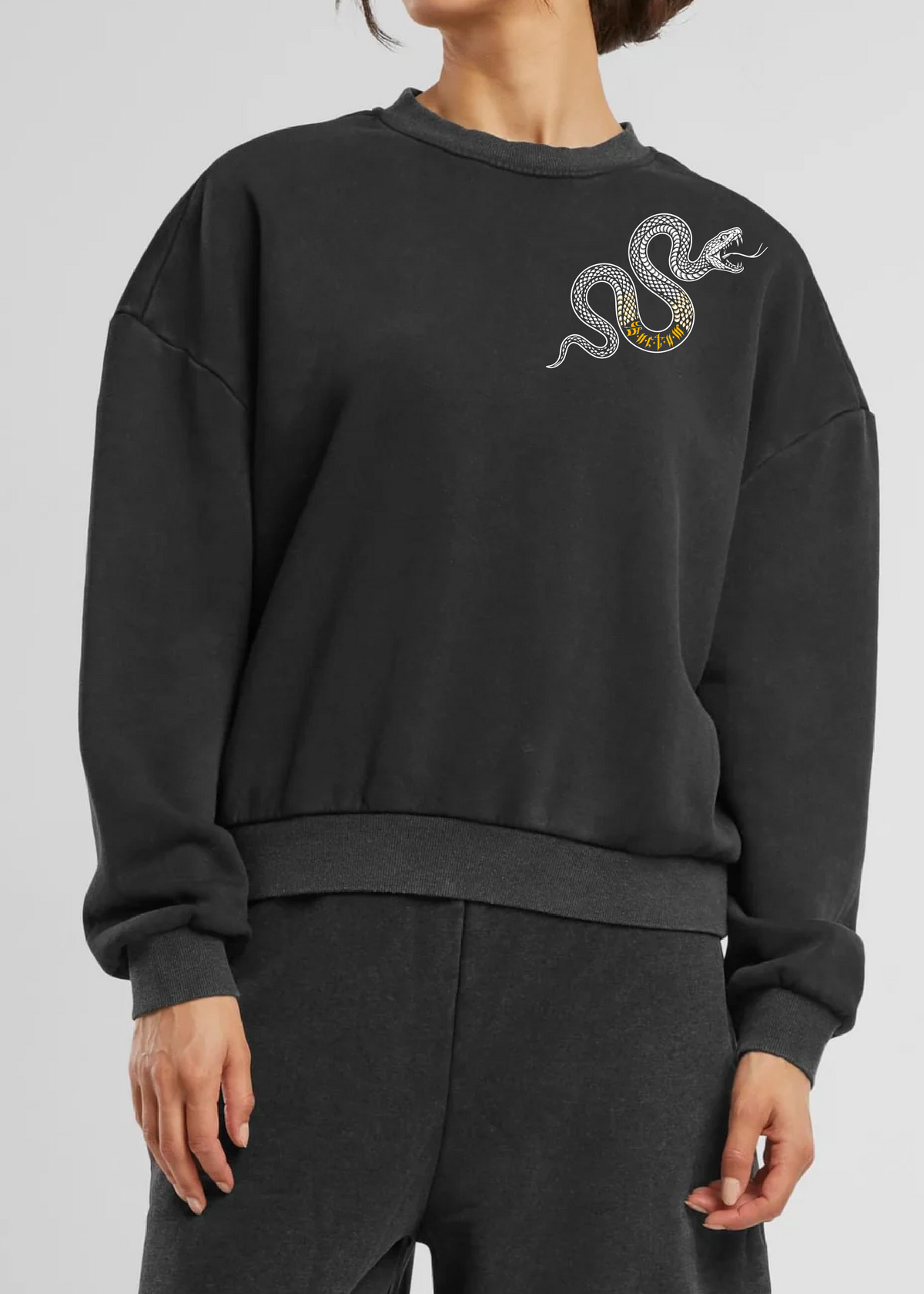 THE SERPENT — Sweat col rond femme